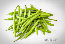 Load image into Gallery viewer, Inherited Seeds Heirloom Cluster Beans (Goru Chikkudu) seeds packet – organic open pollinated vegetable seeds

