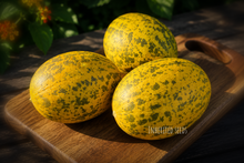 Load image into Gallery viewer, Striped Dosakai Seeds – Andhra Cucumber / Sambar Dosakaya
