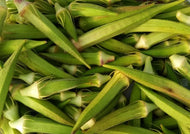 Okra Louisiana Green Velvet